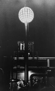 Team with first ball.