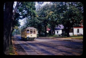 1951 streetcar in Minneapolis