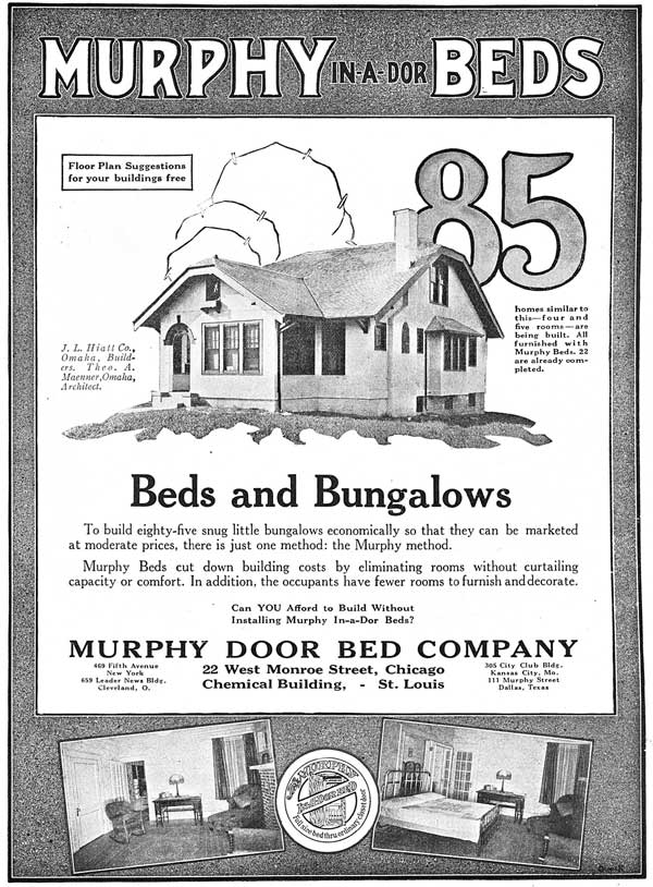 Full-page advertisement from a 1924 issue of American Builder Magazine, published in Chicago.
