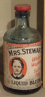 Vintage bluing bottle.