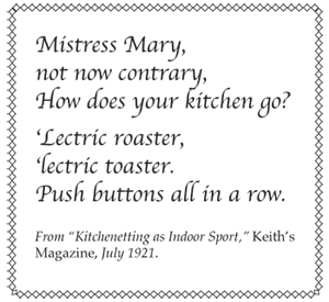 Kitchen poem.
