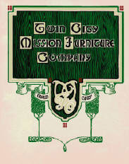 The Twin City Mission Furniture Company catalog cover.