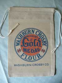 Gold Medal flour sack.