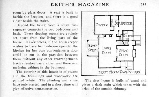 Keith's Magazine: The Bungalow in the North