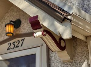 Bargeboard on Connoy house.