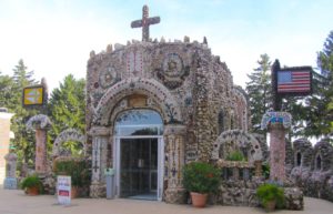 entrance of Dickeyville Grotto
