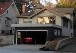 House with garage.