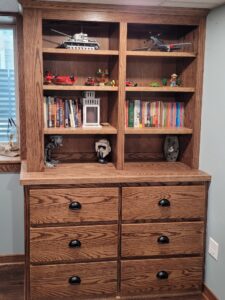 Finished cabinet.