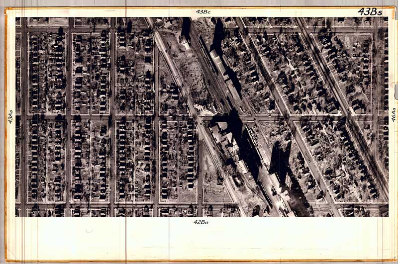 aerial photo map of St Paul, Minnesota, Aerial Archives