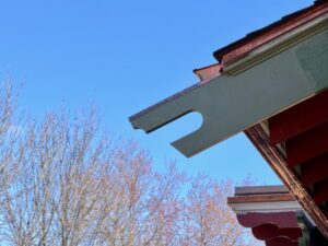 Bargeboard on Ilvonen house.