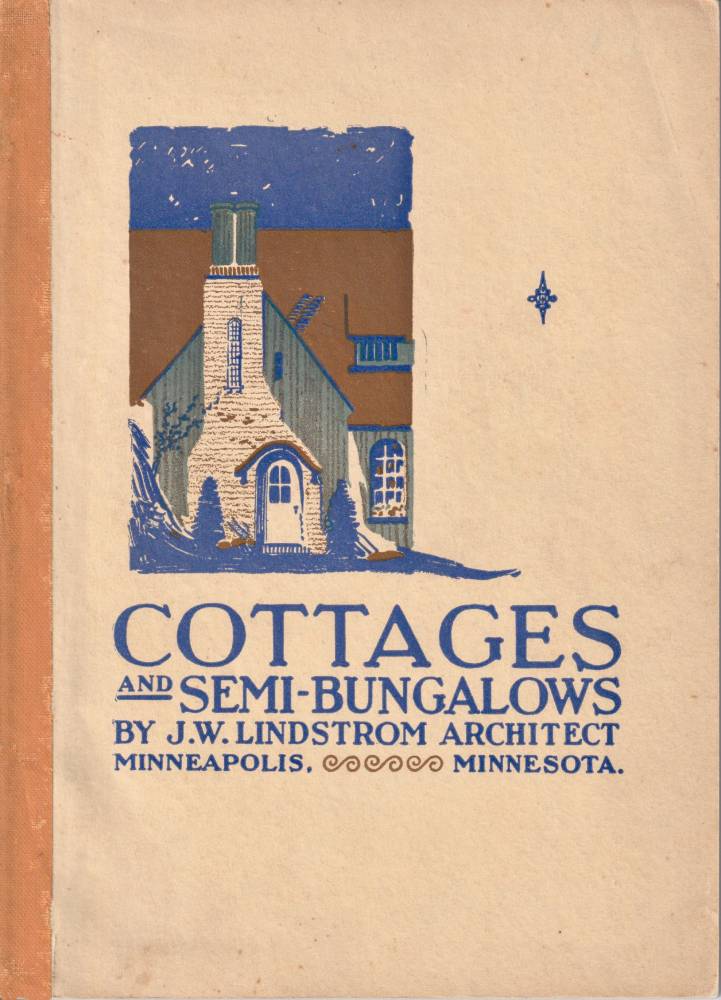 Cover of Lindstrom Cottages and Semi-Bungalows plan book.