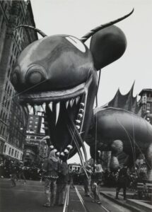 Morton the Serpent balloon in 1936 parade