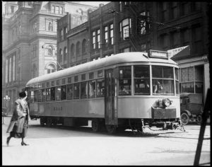 Minneapolis streetcar 1923