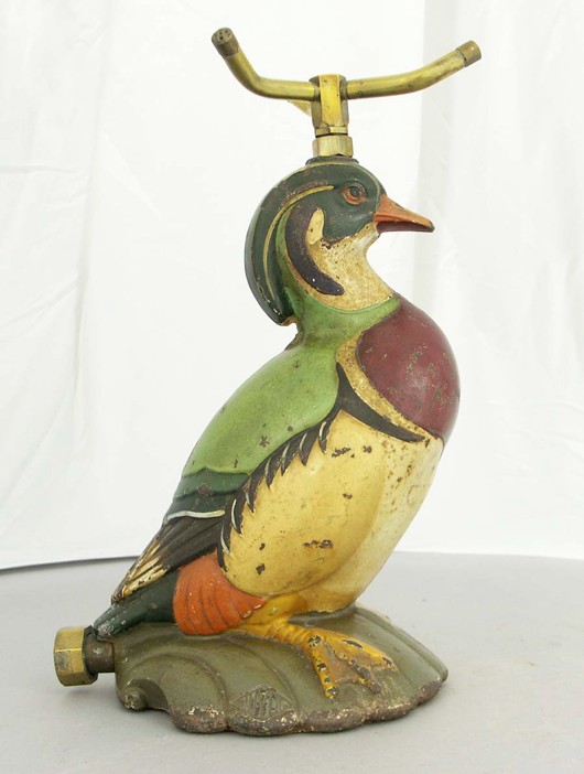 Nuydea wood duck sprinkler.