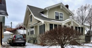 Exterior of Piccone's house.