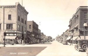 post card of Main Street