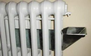 photo of reservoir in radiator.