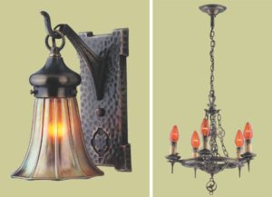 Romantic Revival lamps