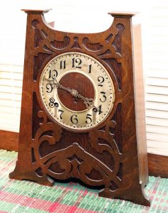 Seth Thomas mantel clock.