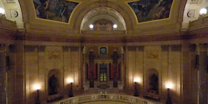 Interior of the MN State Capitol.