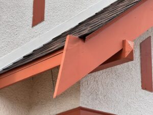 Bargeboard on Smith house.