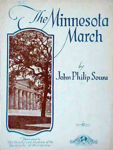 ousa Minnesota March sheet music