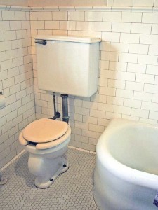 Vintage toilet.