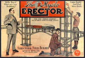 1913 Erector set box.