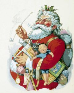 “Merry Old Santa Claus” by Thomas Nast.