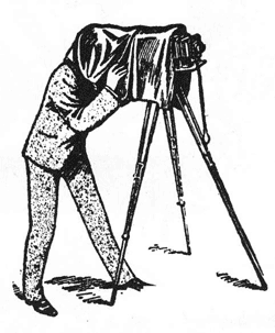 Graphic of photographer.