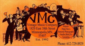 Vintage Music Company logo.